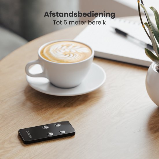 Auronic Electric Heater - Konvektor-Heizung mit Thermostat und Fernbedienung - Glasheizung - 1000W Heizung - Grau