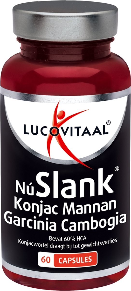 Lucovitaal Ideal Weight Konjac Mannan Garcinia Cambogia - Nahrungsergänzungsmittel - 60 Kapseln
