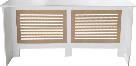 Heizkörperverkleidung - Heizungsverkleidung - Heizkörperverkleidung - 172 cm x 82 cm - weiß