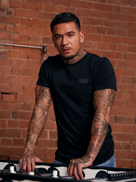 AB Lifestyle - T-Shirt - Platinum Tee | Jet Black - Herren - Größe: XS