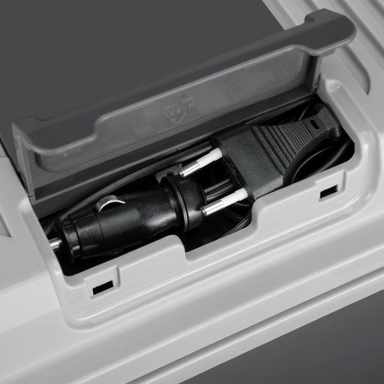 Juskys Elektrische Kühlbox – 24 Liter – 12 V & 230 V Anschluss – Grau