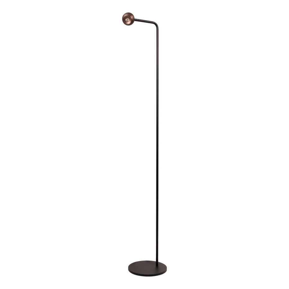 Lucide Montana Stehlampe – LED – dimmbar – Kaffee