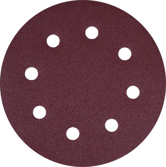 VONROC Schleifpapier-Set - 180MM - 25 Stück - Für Schleifmaschinen - Inkl.