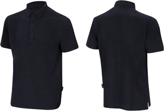 Bamboo Elements – Herren-Poloshirt – Marineblau - Größe XXXL – Herren-Poloshirt – Kurzarm – Piqué-Stoff – Herren-T-Shirt – Bambus