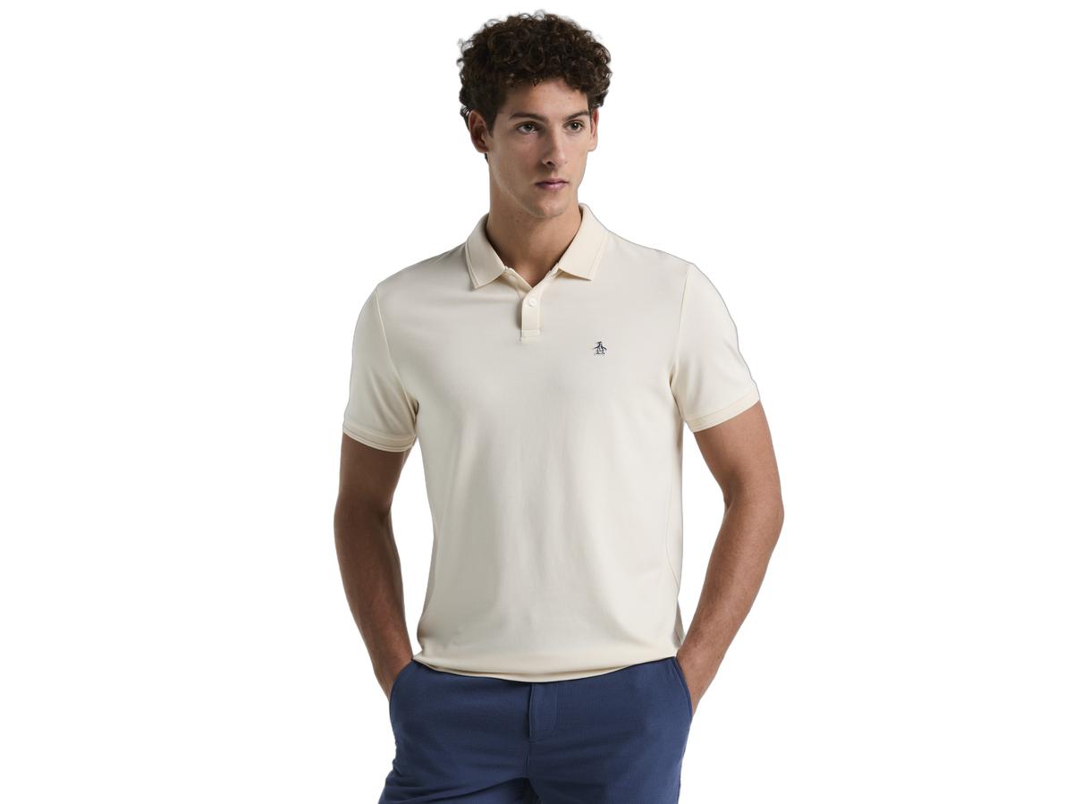 Original Penguin Daddy 2.0 Poloshirt – Birch – Größe M