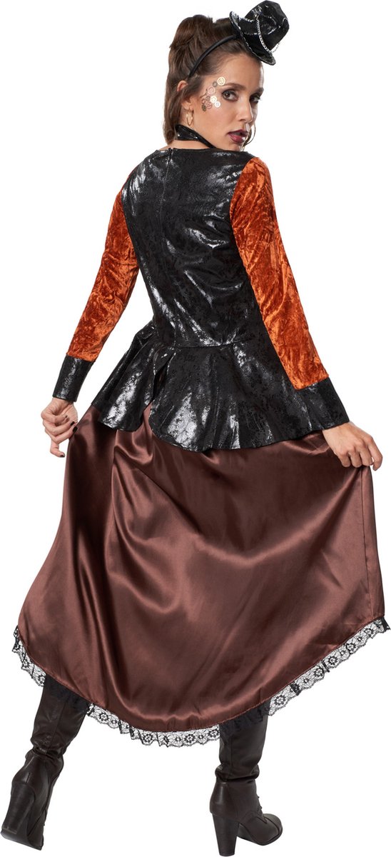 Dressforfun - Steampunk Prinzessin - Vollkostüm für Karneval & Party - Größe M