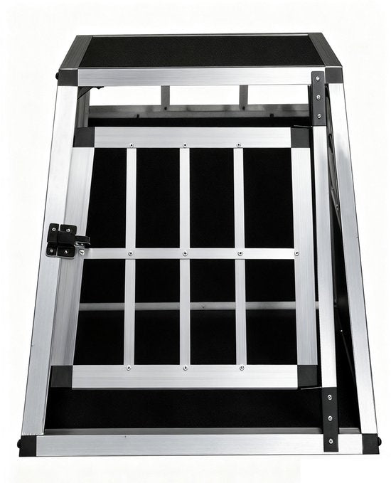Autobank Hund - Sitzbank für Auto - Reisebank - Hundekäfig Auto - Hundehütte - Hundebank - 54 cm x 69 cm x 50 cm