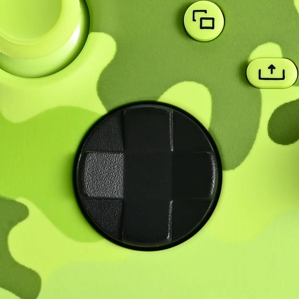 Rexsun WR007 Kabelloser Gamecontroller – Camouflage-Grün – 2,4 GHz, Xbox One/PC, Vibrationsfunktion