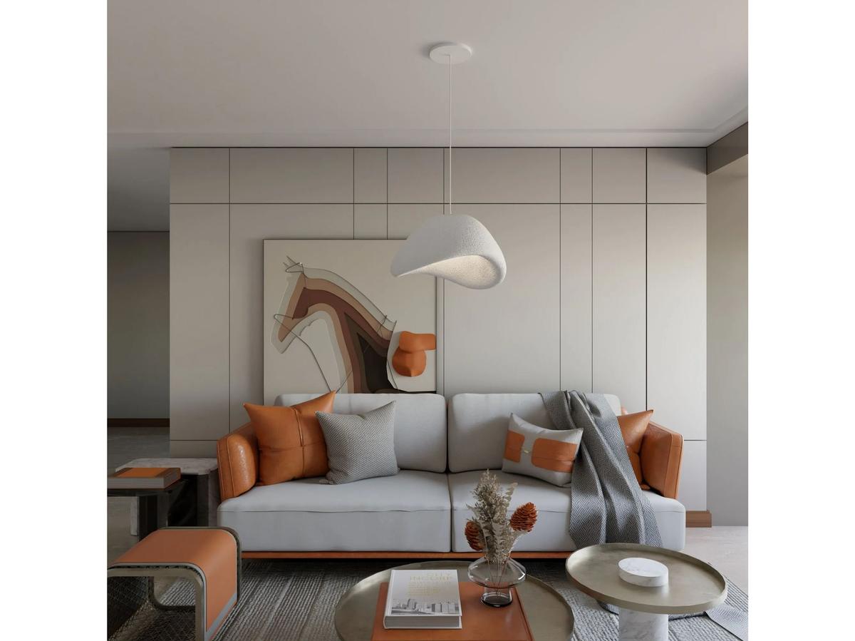 Wabi Sabi Nomu Deckenleuchte – Minimalistisches Design – Weiß – 439WBL1131