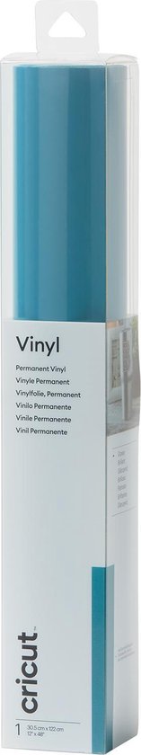Cricut Premium Vinyl Permanent 30x120cm - Grün Blau