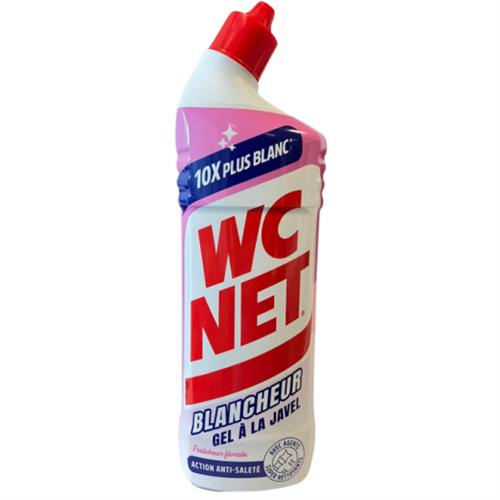 Wc Net Bleach Whitening Flowers Toilettenreiniger – 800 ml – Mit Bleichmittel und Blumenduft