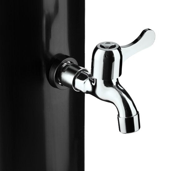 tectake - Außendusche Orinoco 38 l schwarz - 404471