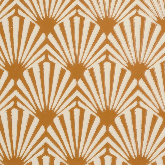 Mica Decorations Odile Outdoor Beistelltisch - 2er Set - L38 x B38 x H48 cm - Metall - Braun, Weiß