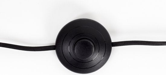 Zuiver Smokey Tischlampe Schwarz - 230 V - 7W - 35.50x35.50x50cm