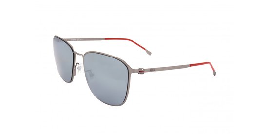 Hugo Boss 1405/F/SK Sonnenbrille – Mattes Ruthenium – 59-19-145 – Herren