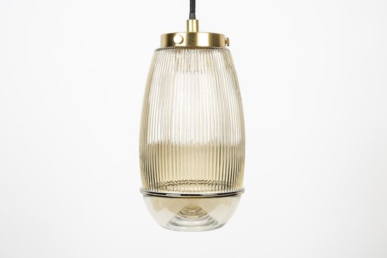 Feliz Lifestyle Robin Pendelleuchte - Gold Glas - 12x12x143cm