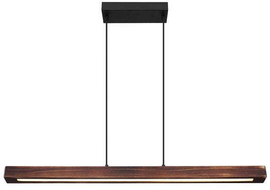 Globo TIBEON Pendelleuchte - Natürlich - Metall - Große Esstischlampe - LED