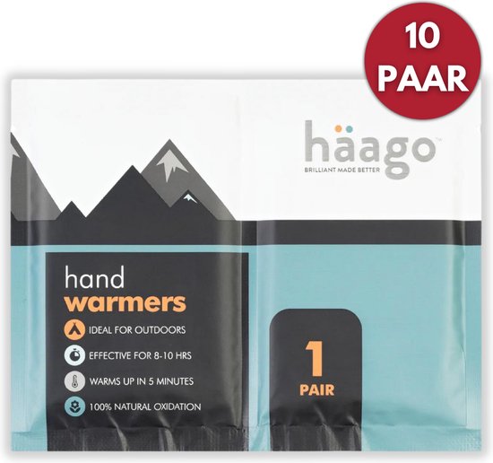 Häago 10 Paar Premium Handwärmer