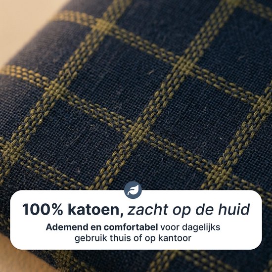 Luft Taschentücher Männer 100% Baumwolle - 14 Stück - 40x40cm - Wiederverwendbar
