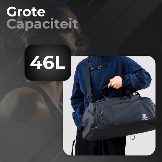 Sporttasche Männer schwarz