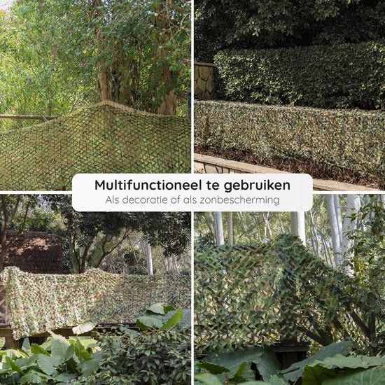 Volcan Tarnnetz 300x240 - Schattenspendendes Gewebe - Camonet - Grün