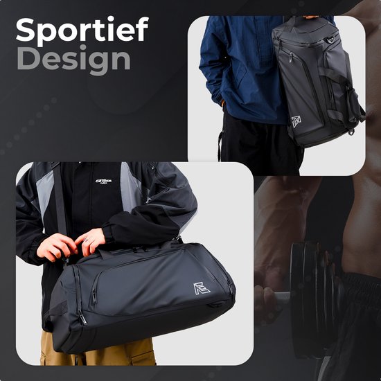 Sporttasche Männer schwarz
