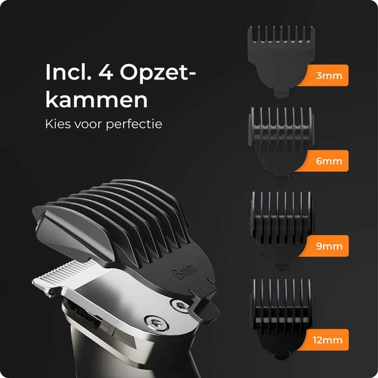 Skoov UltraEdge Trimmer - Rasierer - Für Gesicht & Körper - schwarz