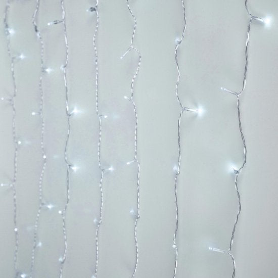 Vorhangleuchte - 240LED - 225x150cm - kaltweiß