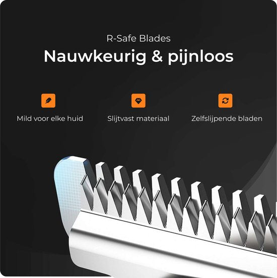 Skoov UltraEdge Trimmer - Rasierer - Für Gesicht & Körper - schwarz