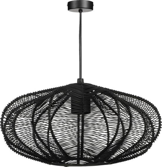 Mica Decorations Kanti Pendelleuchte - H17 x Ø31 cm - Metall - Schwarz