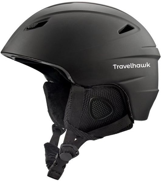 Travelhawk Skihelm - Snowboardhelm - Skihelm - Unisex - Schwarz - L