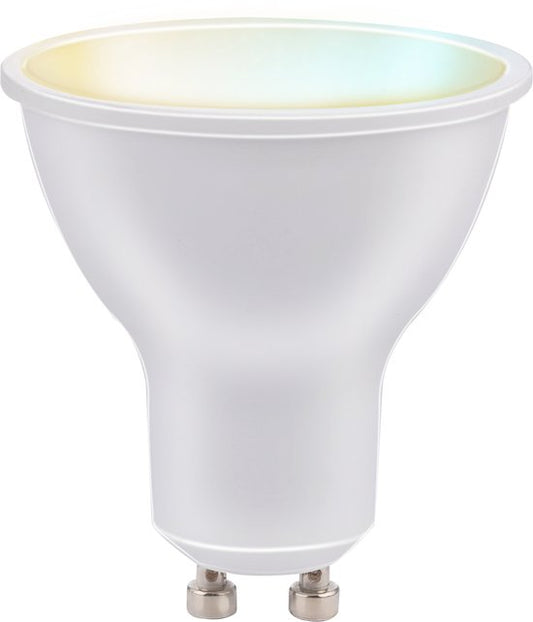 Alpina Smart Home LED-Lampe - GU10 - 5W - 470lm - Warm- und Kaltweiß - dimmbar - App- und Sprachsteuerung - funktioniert mit Alexa und Google Home