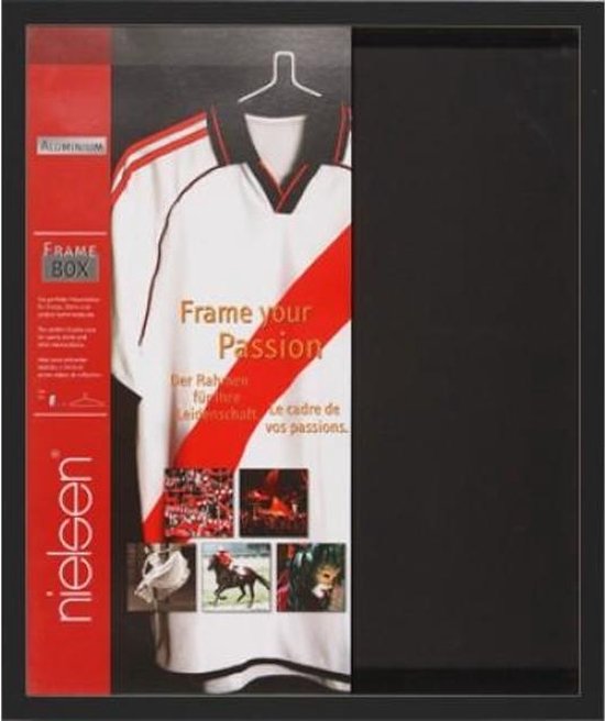 Rahmenbox Schwarz geeignet für Hemd 70x90cm