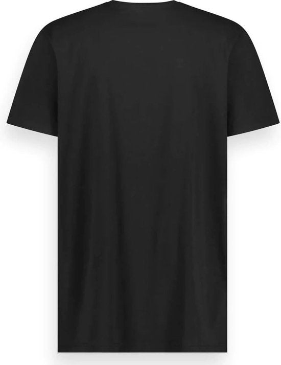 LebasQ T-shirt 3er-Pack - Regular Fit, Stretch-Baumwolle - Schwarz - Größe M