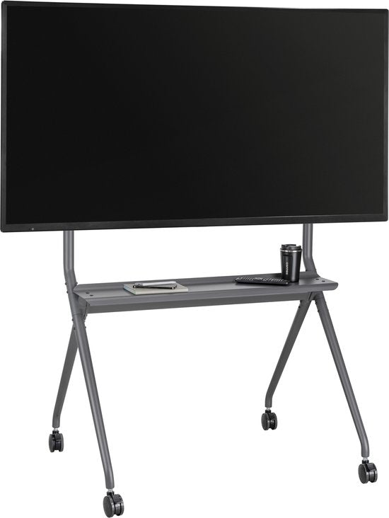 Mobiler TV-Ständer - bis zu 86-Zoll-TV-Bildschirm - 120 kg Belastbarkeit