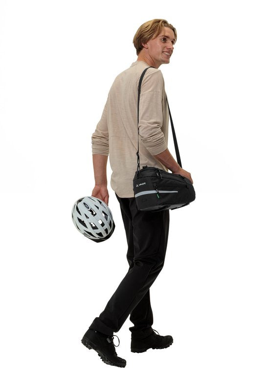 VAUDE Silkroad M Ready Fahrradtasche – Gepäckträgertasche – Unisex – Schwarz