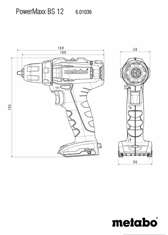 Metabo Akku-Schlagbohrmaschine + Akku-Schlagschrauber – 12 V – inklusive 2 Akkus und Ladegerät