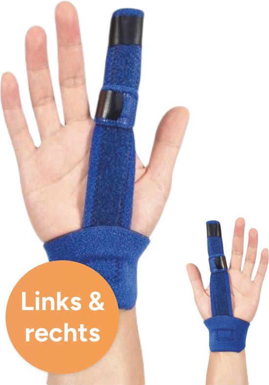 Alyze Fingerschiene - Geeignet für alle Finger - Einheitsgröße - Blau