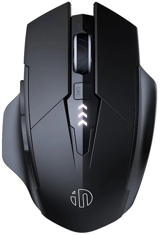 HyperClaw Elementkey Gaming Maus - 2 in 1 Bluetooth 5.0/4.0 + 2.4Ghz - 6-Tasten Design - 1000/1200/1600DPI - Batterieanzeige - Schwarz