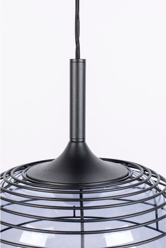 Zuiver Smokey Pendelleuchte - Schwarz - 35.50x35.50x180 cm