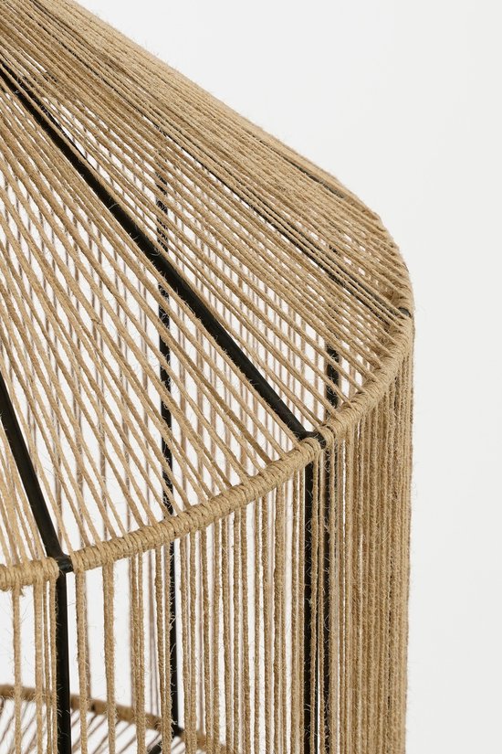 Mica Decorations Elsa Pendelleuchte - H49 x Ø35 cm - Jute - Hellbraun