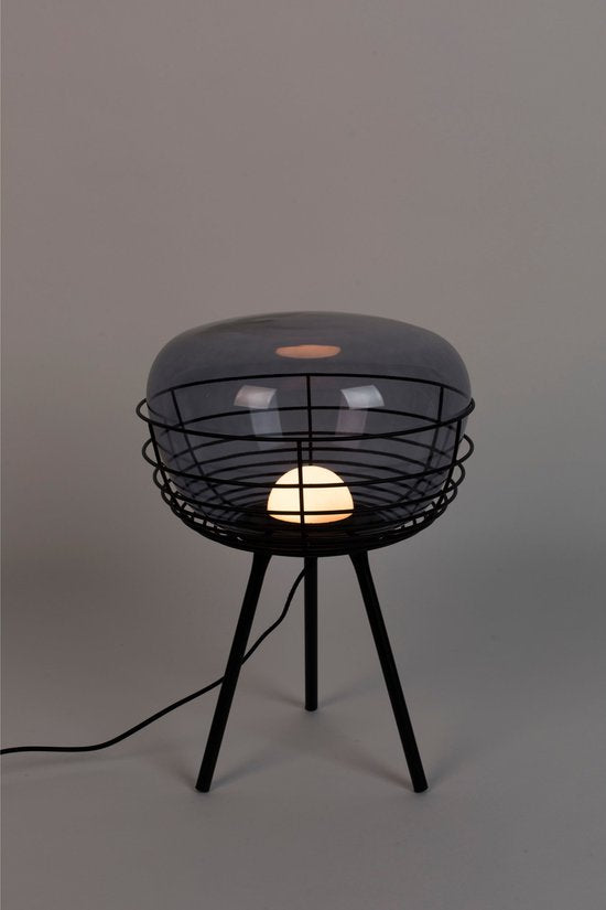 Zuiver Smokey Tischlampe Schwarz - 230 V - 7W - 35.50x35.50x50cm