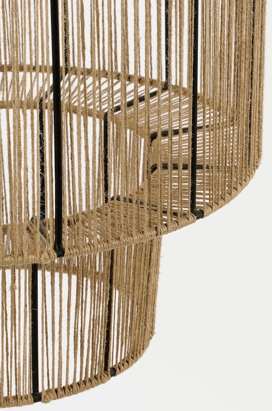 Mica Decorations Elsa Pendelleuchte - H49 x Ø35 cm - Jute - Hellbraun