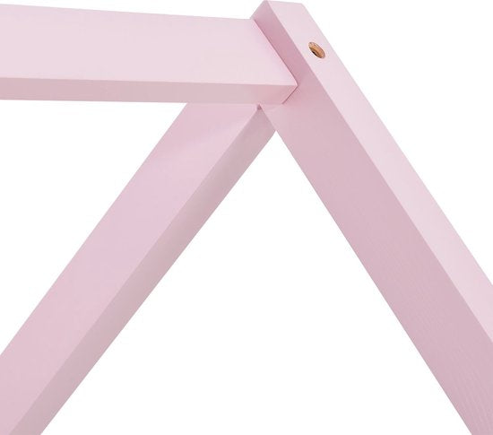 Kinderbett Marli - 80 x 160 cm - Rosa - inkl. Bettkästen