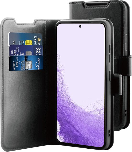 BeHello Bookcover Schutzhülle Samsung Galaxy S24+ Gel - Schwarz
