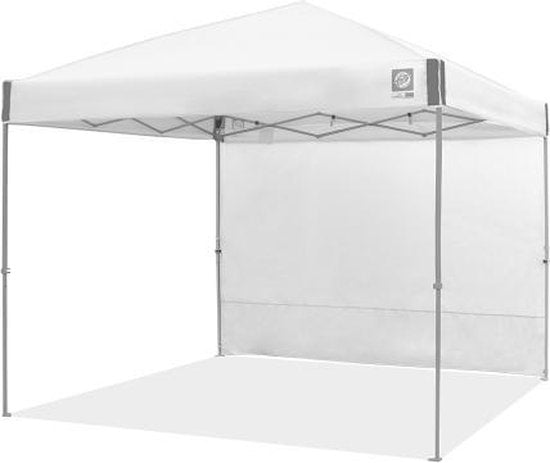 E-Z UP - Freizeit-Seitenwand für Ambassador und Envoy - 3x3m - Weiß
