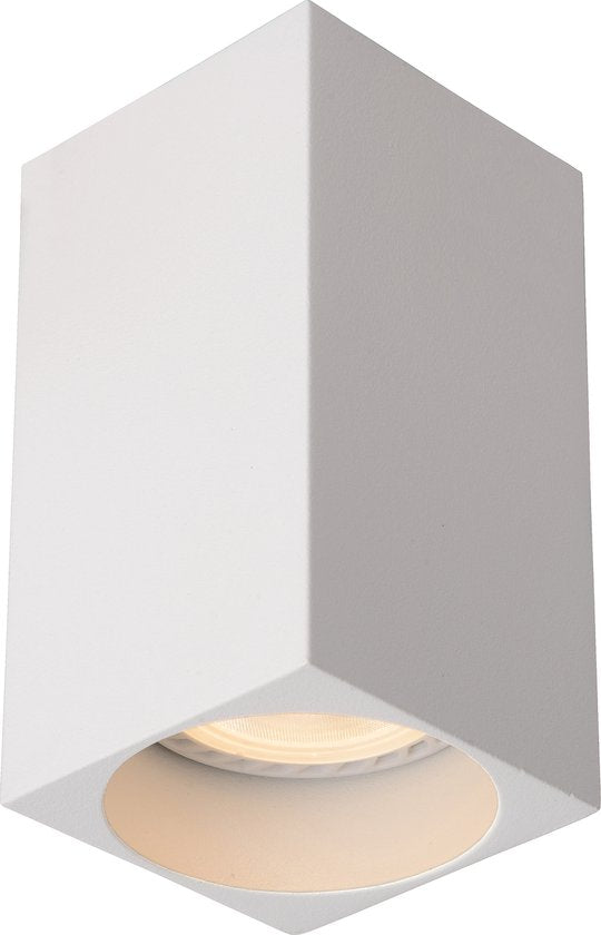Lucide DELTO Deckenstrahler – LED „Dim to warm“ – GU10 – 1×5 W 3000 K/2200 K – Weiß