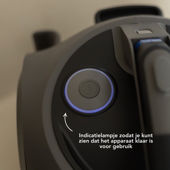 Techweise TS2 Dampfreiniger - 100+ Oberflächen - 50 Minuten Dampfen - 4 bar - Reinigungsmaschine - Dampfreiniger Boden