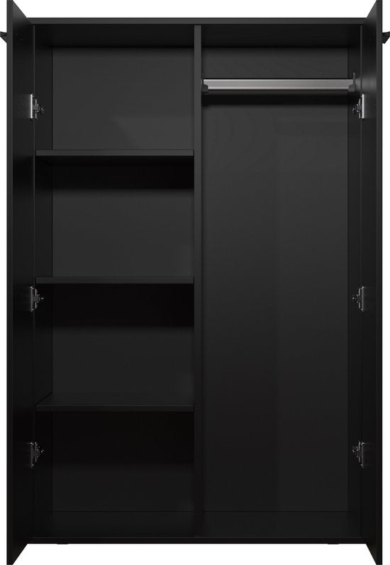 Kinderkleiderschrank - Einlegeböden und Hängeteil - 120 cm hoch