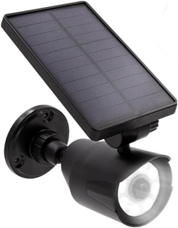 Panta Safe Light Solar LED – 8 Hochleistungs-LEDs – Reichweite bis zu 7,5 m – wetterfest und robust – Ausschaltfunktion – Tageslichtsensor